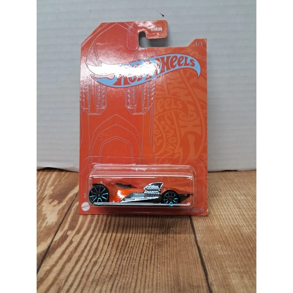 Hot Wheels Twin Mill III 53rd Anniversary HW Orange & Blue